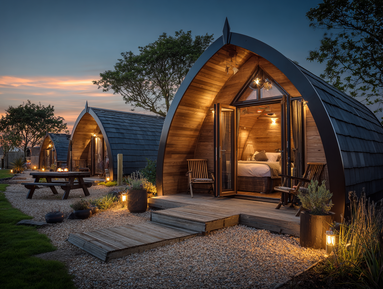 Glamping site
